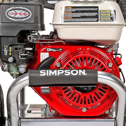4200 PSI Gas Pressure Washer, 4.0 GPM Power Washer, Honda GX390 Engine, 50-Foot Steel-Braided Hose, Aluminum Series H356696