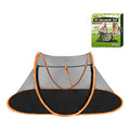 Portable Outdoor Cat Enclosure with Tunnel and Storage Bag K202