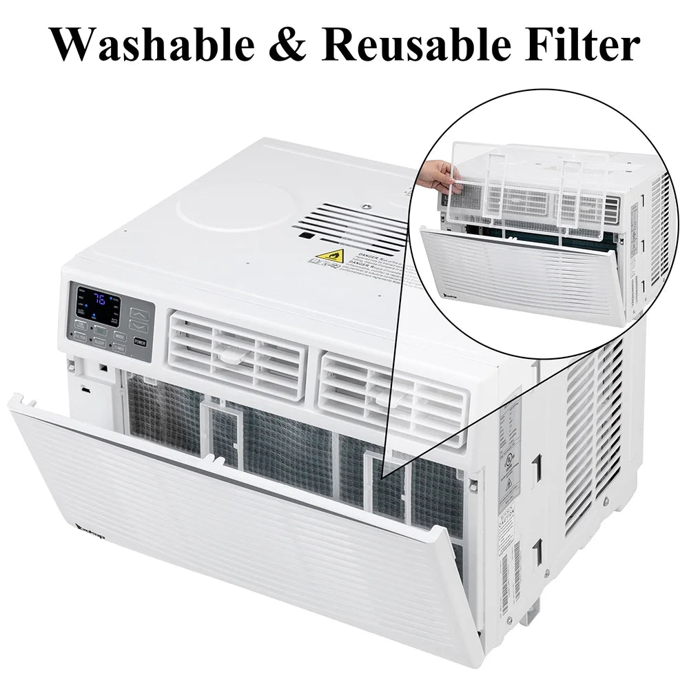 White 5000 BTU Window Air Conditioner X87777