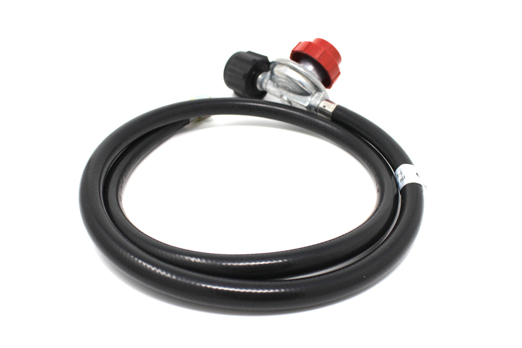 High Pressure Propane Regulator Hose 0-20 PSI Adjustable (4 FT) Y67750