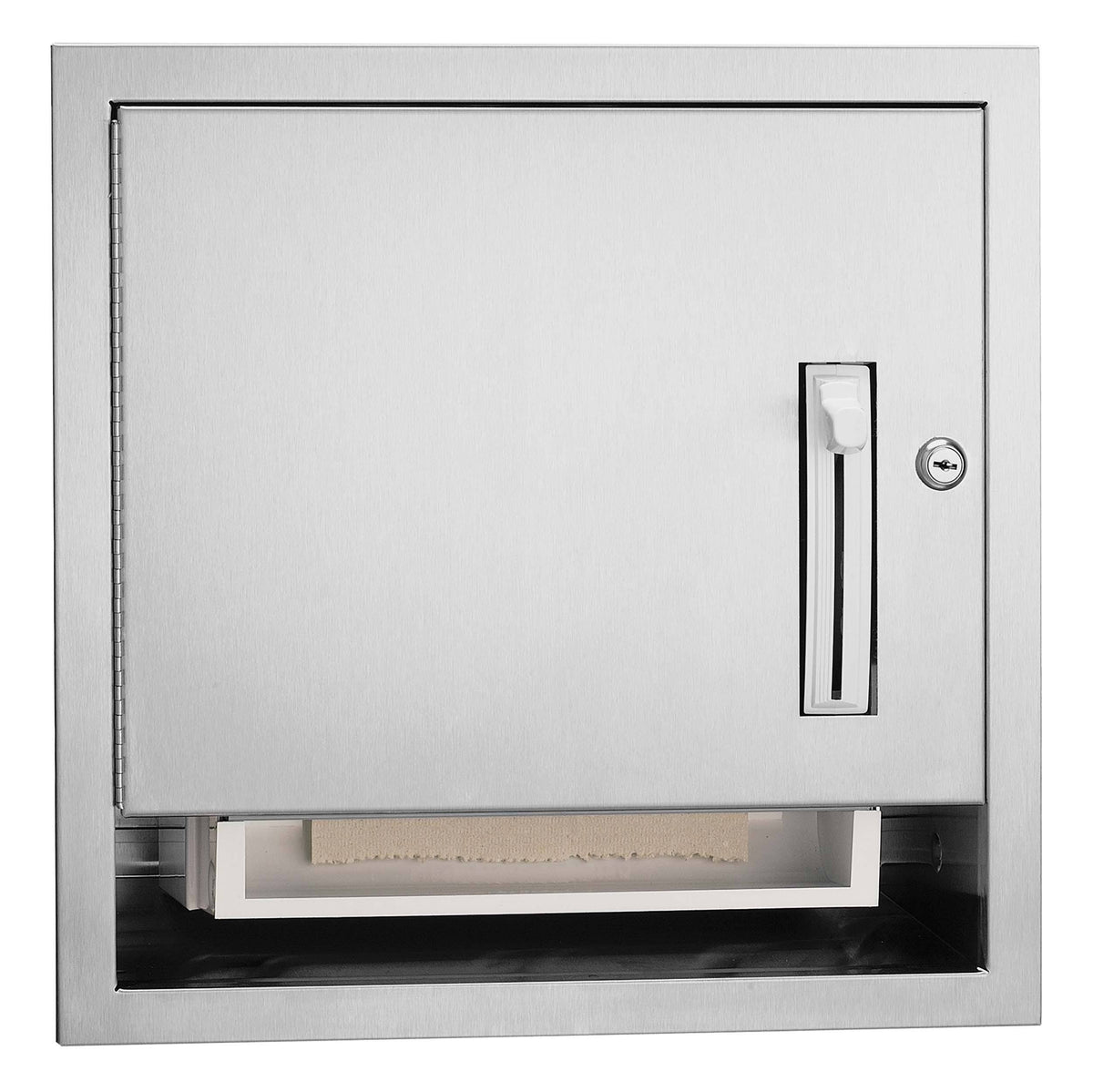 Recessed Roll Towel Dispenser R675