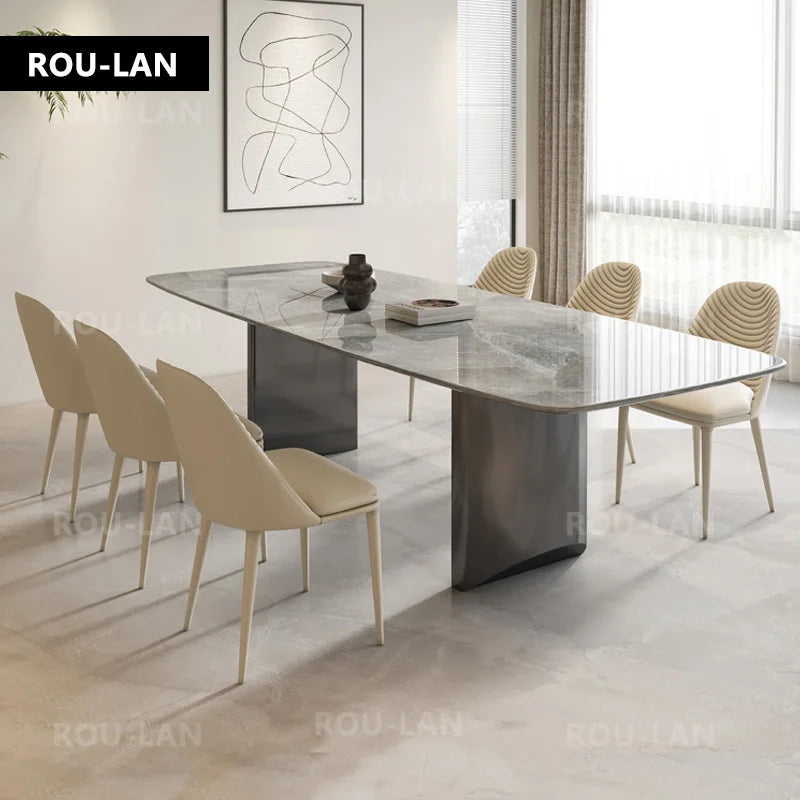 Modern Rock Slab Dining Table J84734