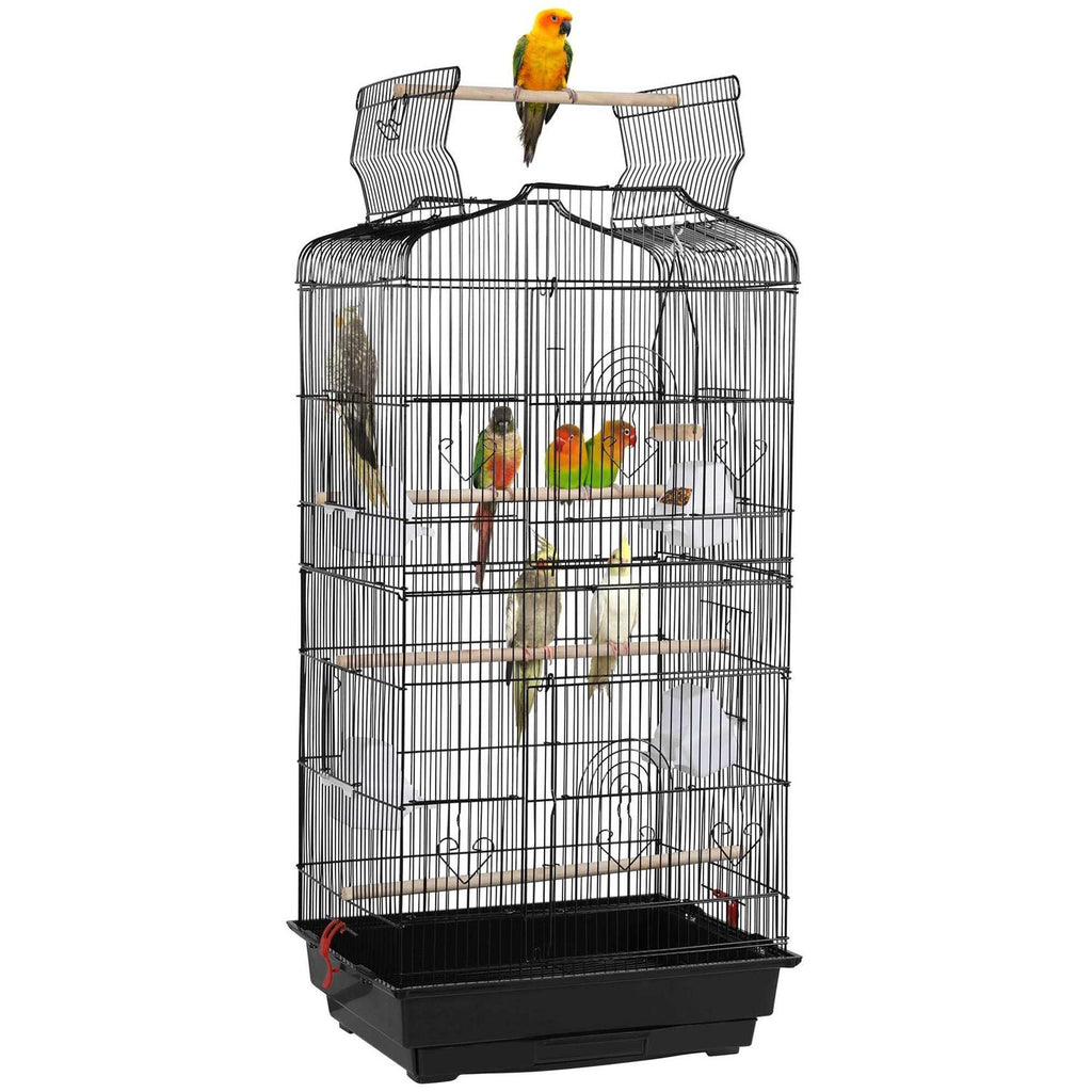Open Top Metal Bird Cage F70726