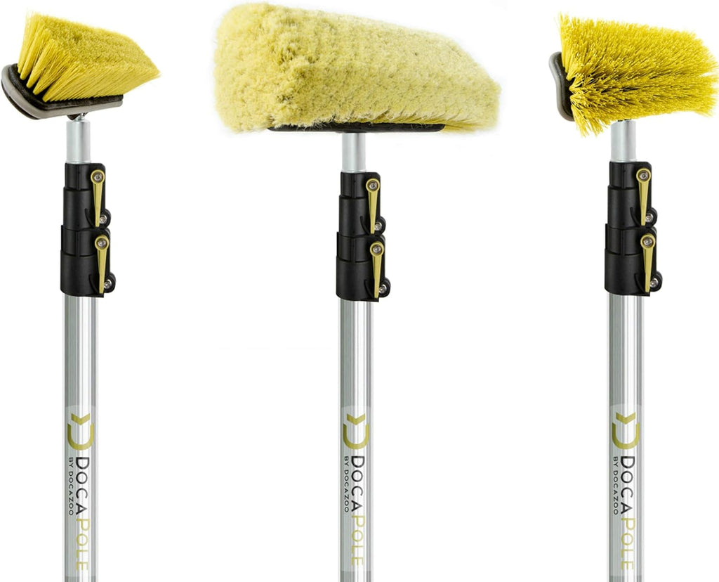 24 Foot High Reach Brush Kit with 6-24 Foot Extension Pole W469541