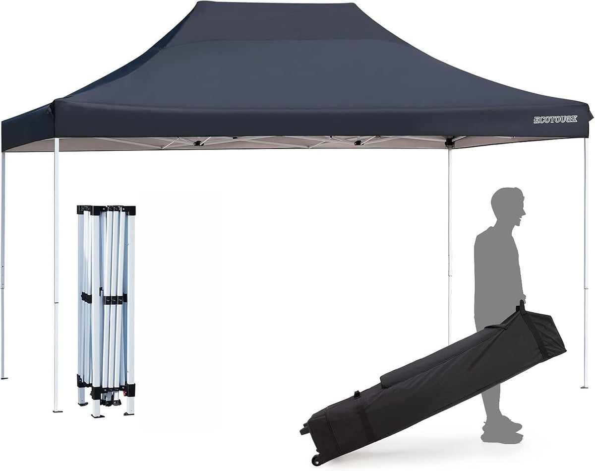White 10x10 Canopy Tent with Roller Bag F153