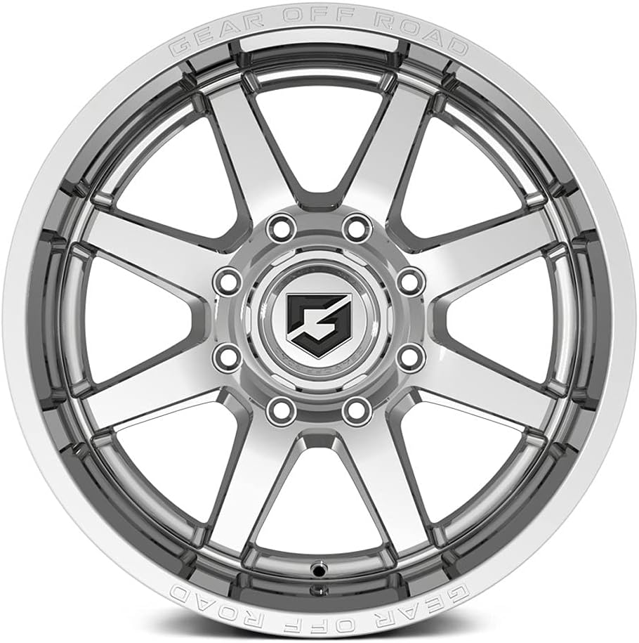 Chrome Wheel Rim 20x10 5x5 -19mm X5196