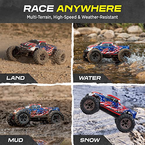 1:10 Scale 4x4 Off-Road RC Truck with Two Batteries K738