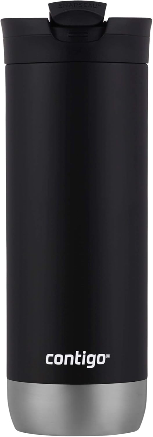 Vacuum-Insulated Stainless Steel Travel Mug with Leak-Proof Lid V941077
