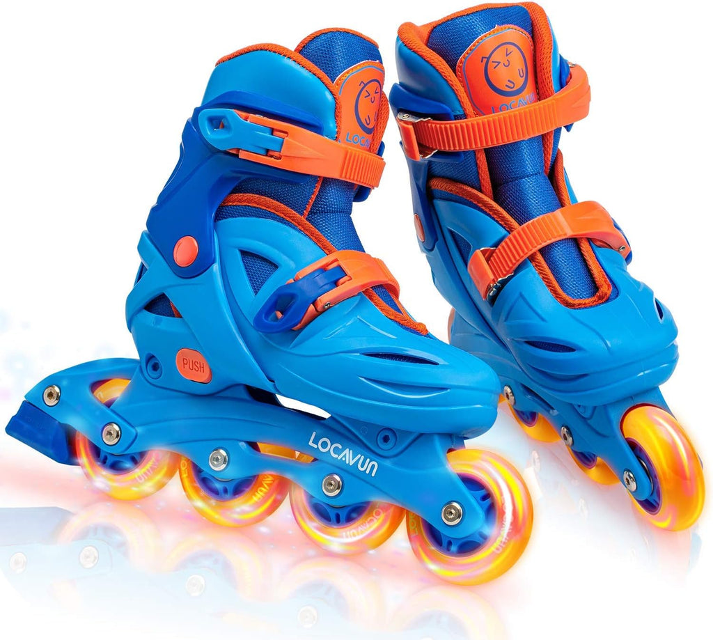 Adjustable Light up Inline Skates F406