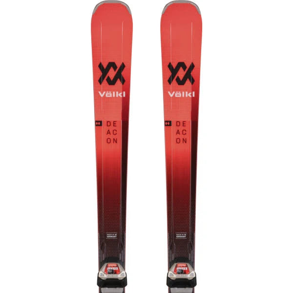 2021 Volkl Deacon 80 Skis with Lowride XL 13 FR Bindings - 182 E547419