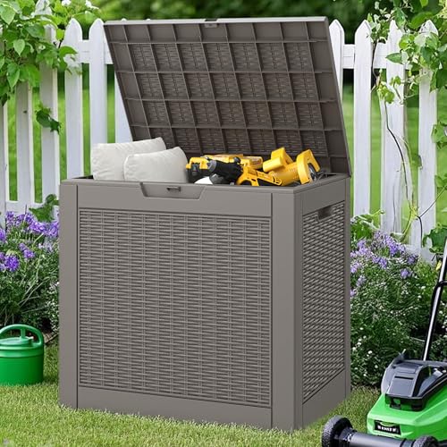 31 Gallon Outdoor Storage Box Waterproof Deck Box O72905