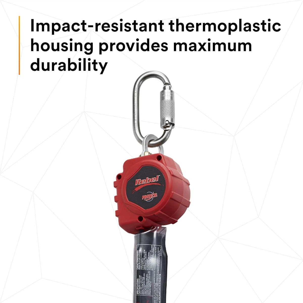 Self Retracting Lifeline with Steel Snap Hook and Carabiner C212733