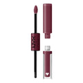 Long-Lasting Liquid Lipstick with Clear Lip Gloss - Rebel In Red (Warm Red) M886369