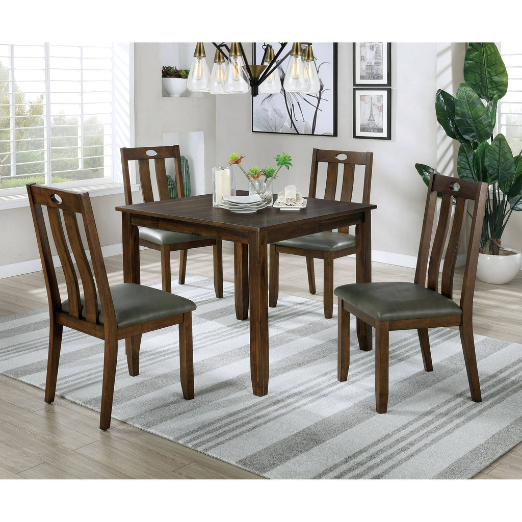 Walnut 5-Piece Dining Set U280