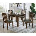 Walnut 5-Piece Dining Set U280