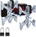 X-Shaped Wheel Stabilizer Set of 2 with Integrated Wrench J751