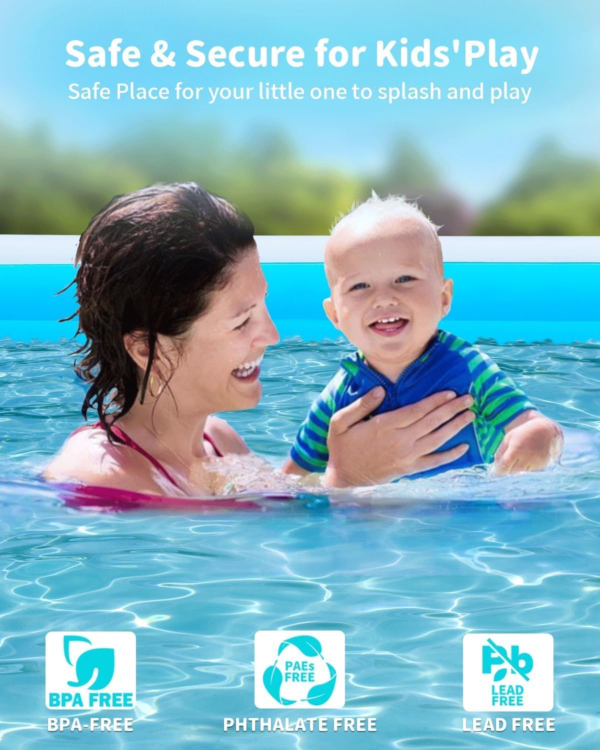 145"x74"x22" Inflatable Pool S341642