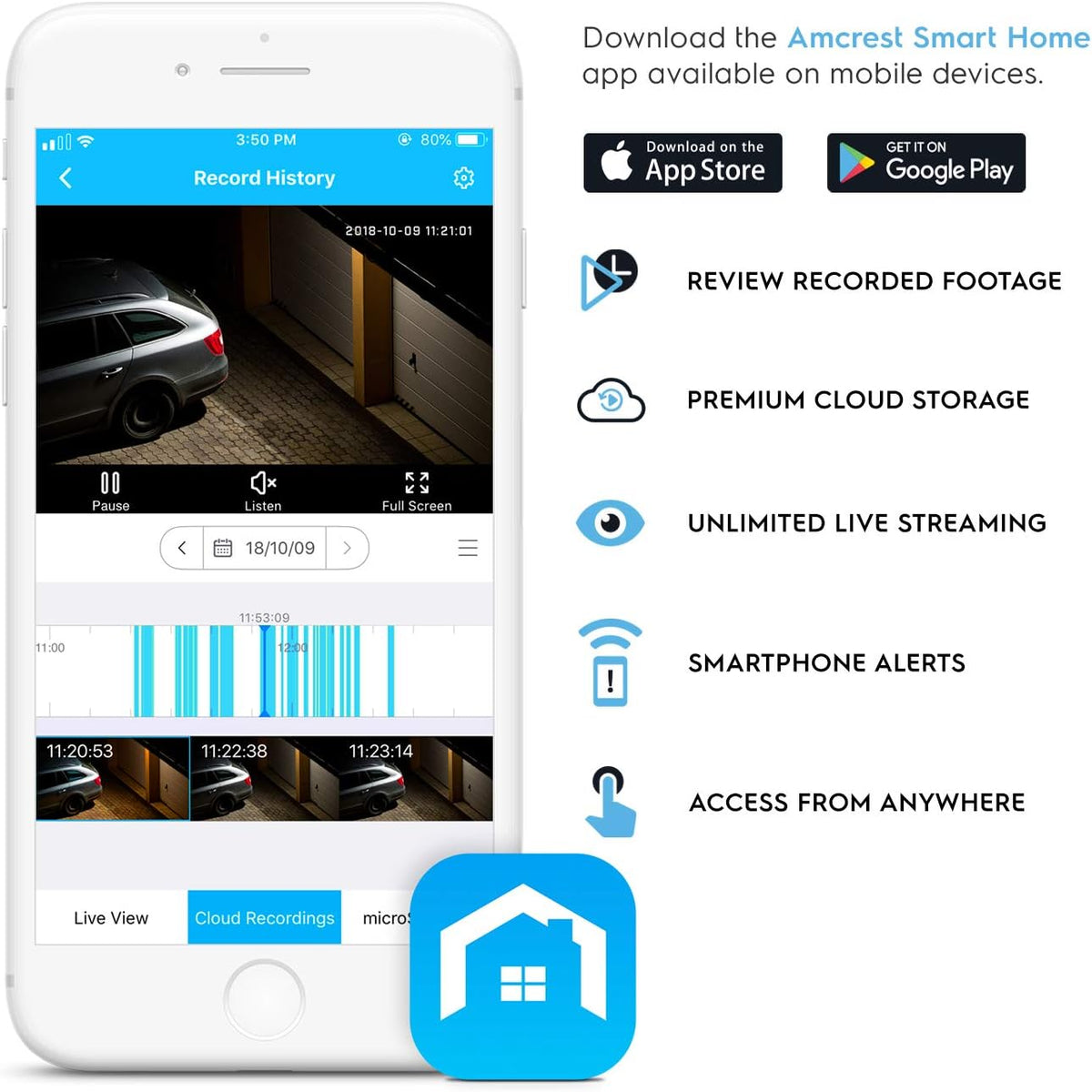 1080P Wireless Outdoor Security Camera System Z6107