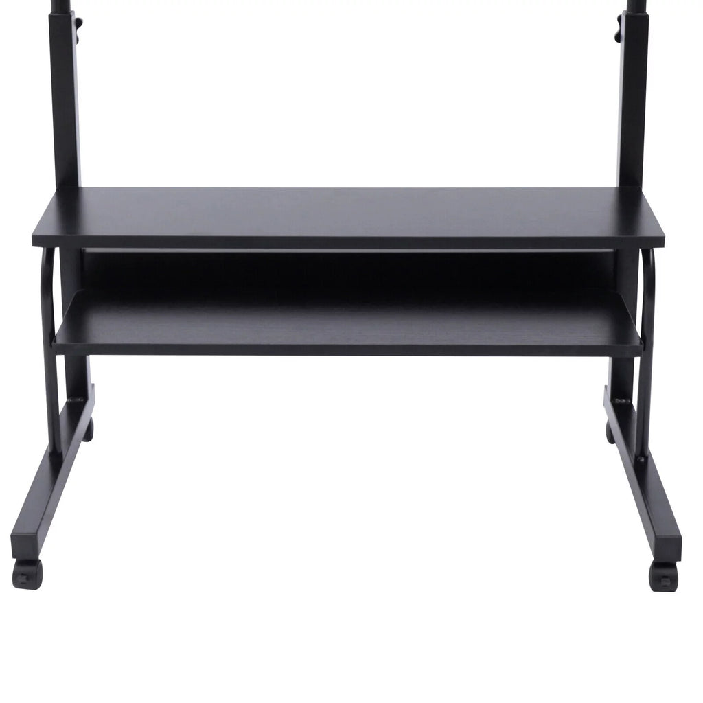 Adjustable Height Desk with Wheels A2902