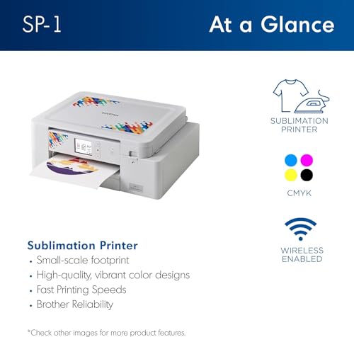 Sublimation Printer and 4-Color Sublimation Ink Cartridge Set S6404