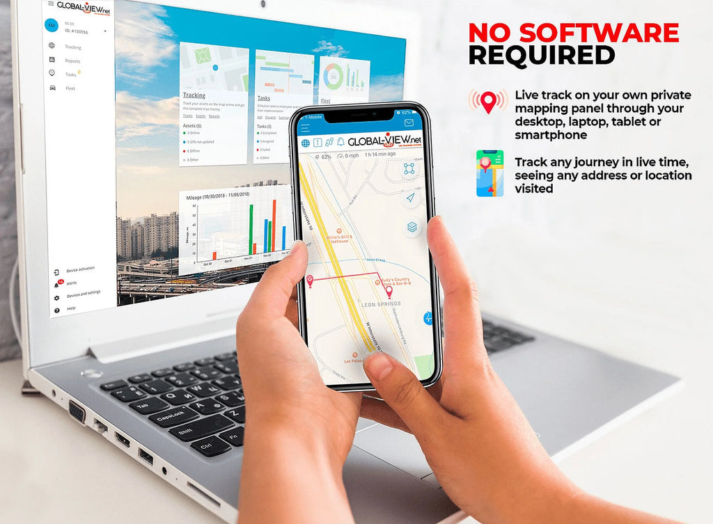 Magnetic GPS Tracker with 180 Day Battery Life M488