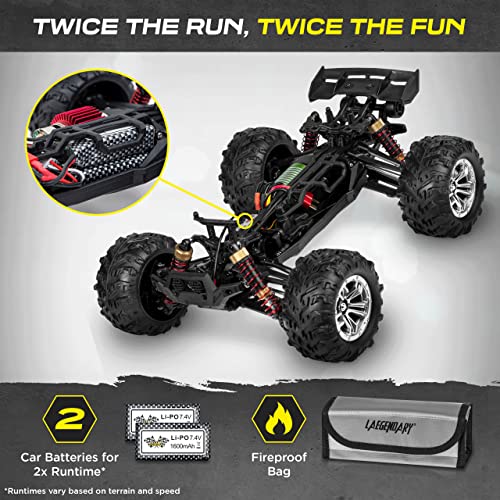 1:10 Scale 4x4 Off-Road RC Truck with Two Batteries K738