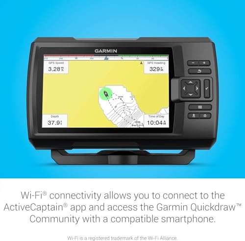 7-inch Color Fishfinder and Sonar Transducer D281