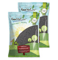 Black Sesame Seeds, 16 Pounds — Raw, Vegan, Kosher Z97419