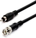 6 Feet BNC to RCA Coaxial Video Cable, Black C8020