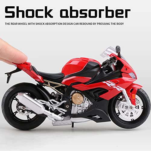 1:12 Scale Die Cast Motorcycle Model (Black) X8709