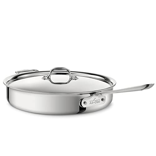 6 Quart Stainless Steel Sauté Pan F40931