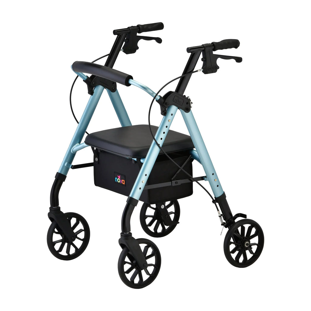 8 Inch Wheel Aluminum Rollator E59269