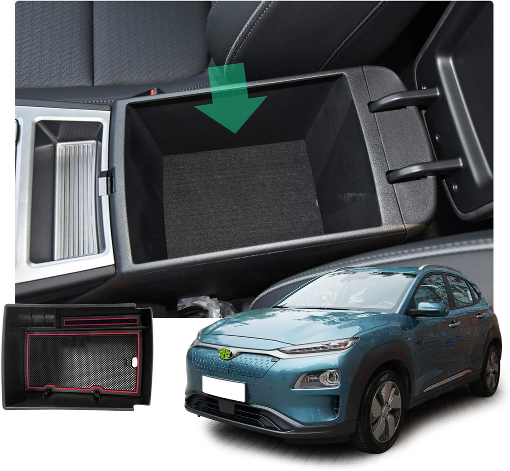 Blue Car Center Console Organizer Tray Pack of 2 L4162