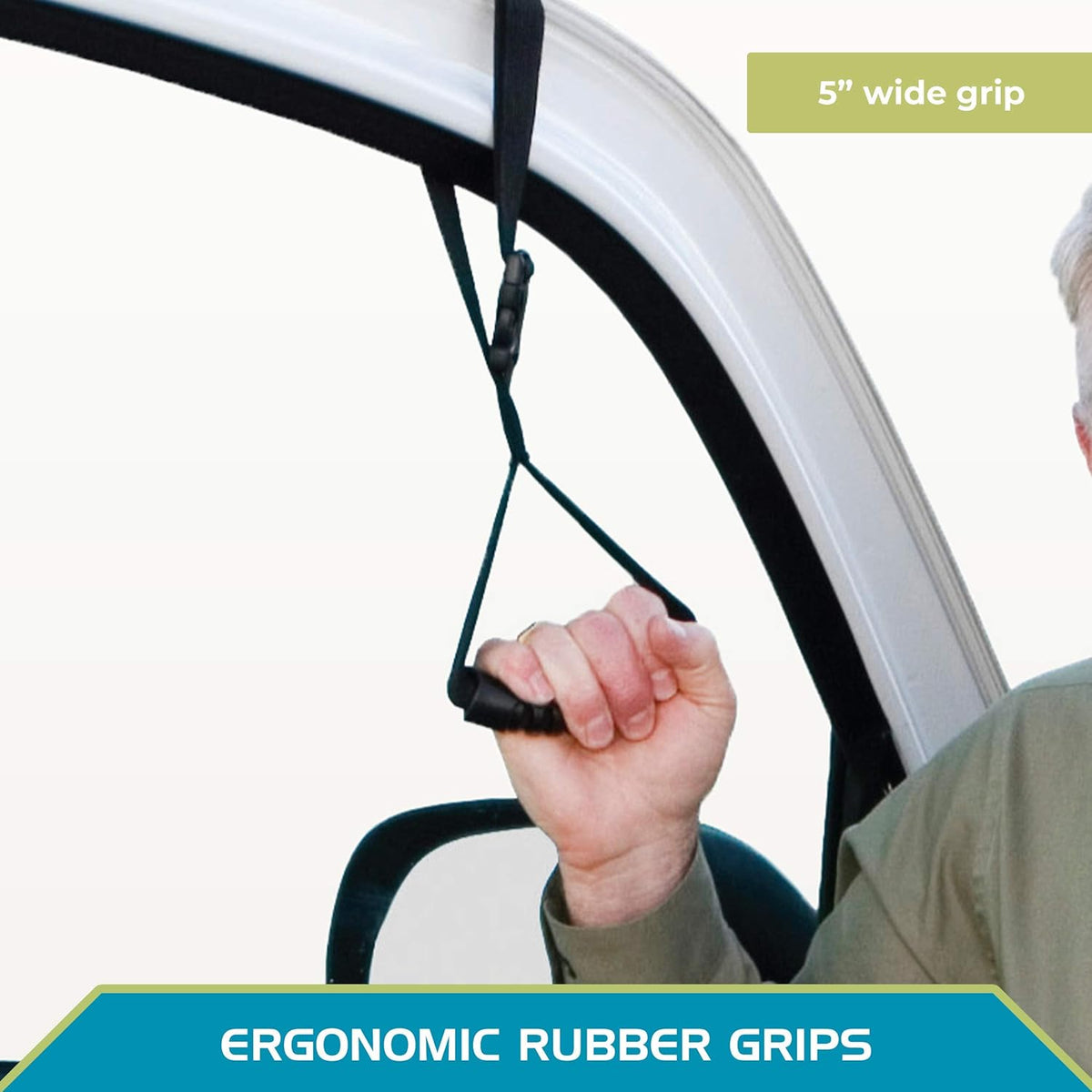 Auto Assist Handle with Rubber Grip Handle Z8911