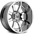 Chrome Wheel Rim 20x10 5x5 -19mm X5196