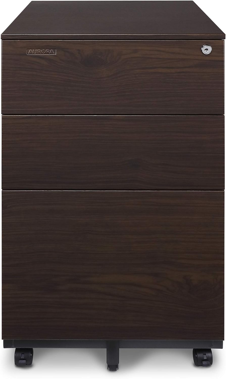 3-Drawer Metal Mobile File Cabinet with Lock P8170