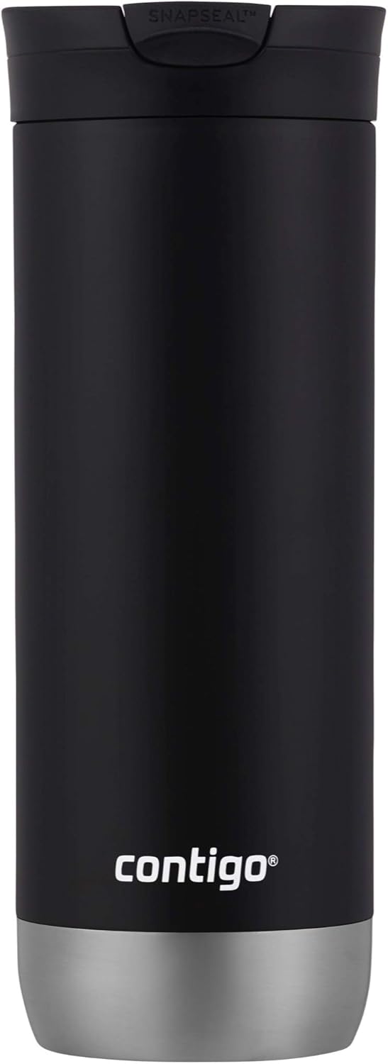 Vacuum-Insulated Stainless Steel Travel Mug with Leak-Proof Lid V941077