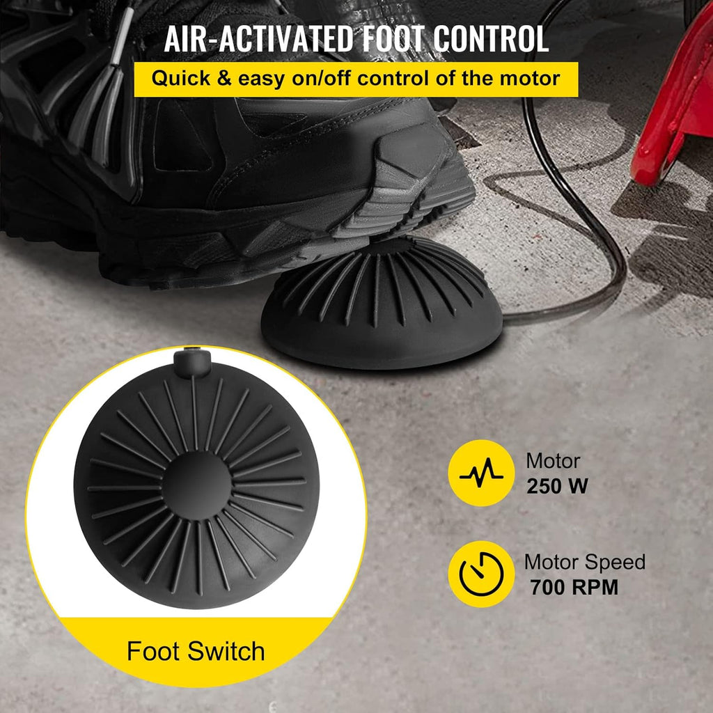 50 Ft x 3/8 Inch Portable Drain Cleaner with 8 Auger Bits Y821090