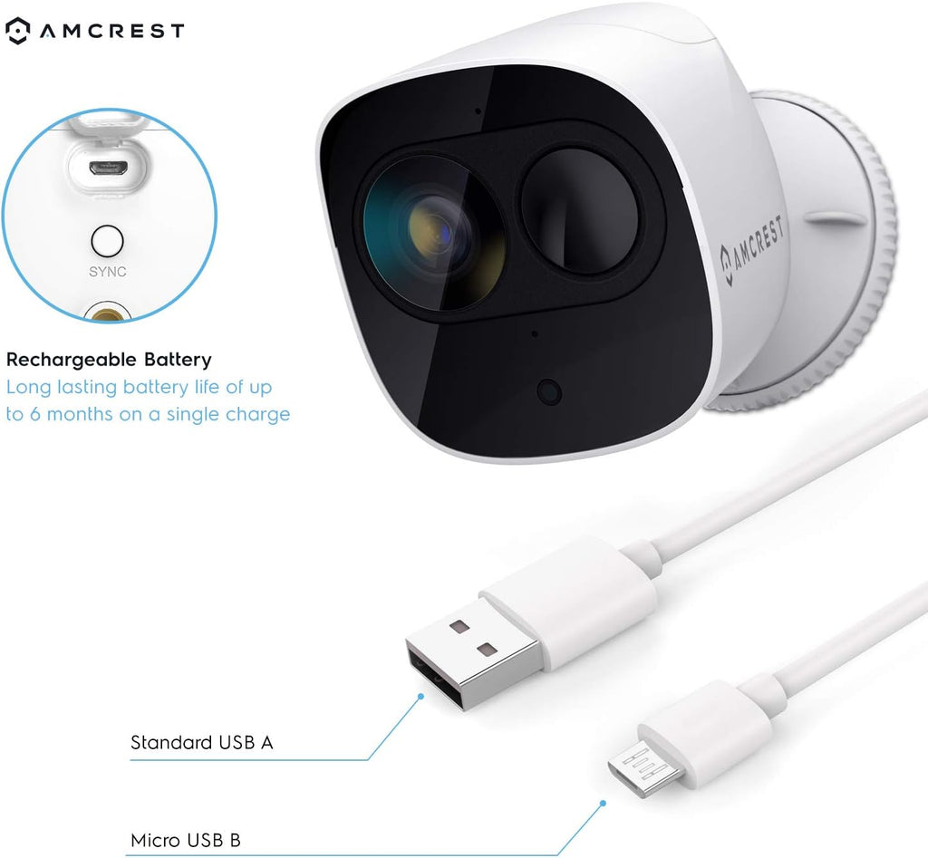 1080P Wireless Outdoor Security Camera System Z6107