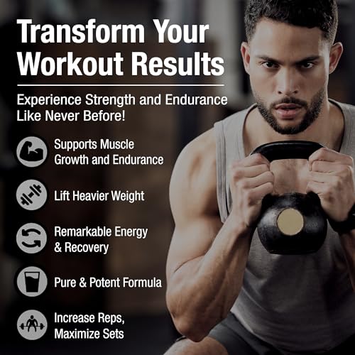 Micronized Creatine Monohydrate Powder, 99.99% Purity, 270g (54 Servings) P42207