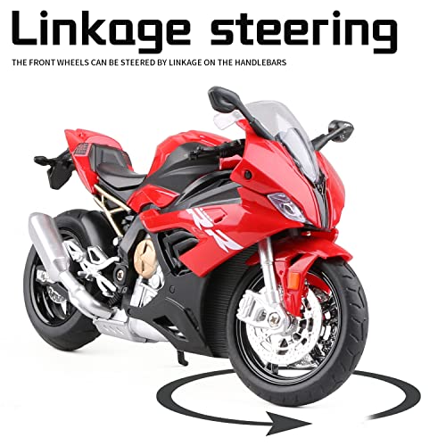 1:12 Scale Die Cast Motorcycle Model (Black) X8709