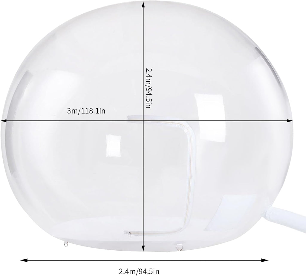 3M Length 110V 300W Transparent Inflatable Bubble Tent T275