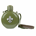 Pewter Accent Stainless Steel Canteen N584