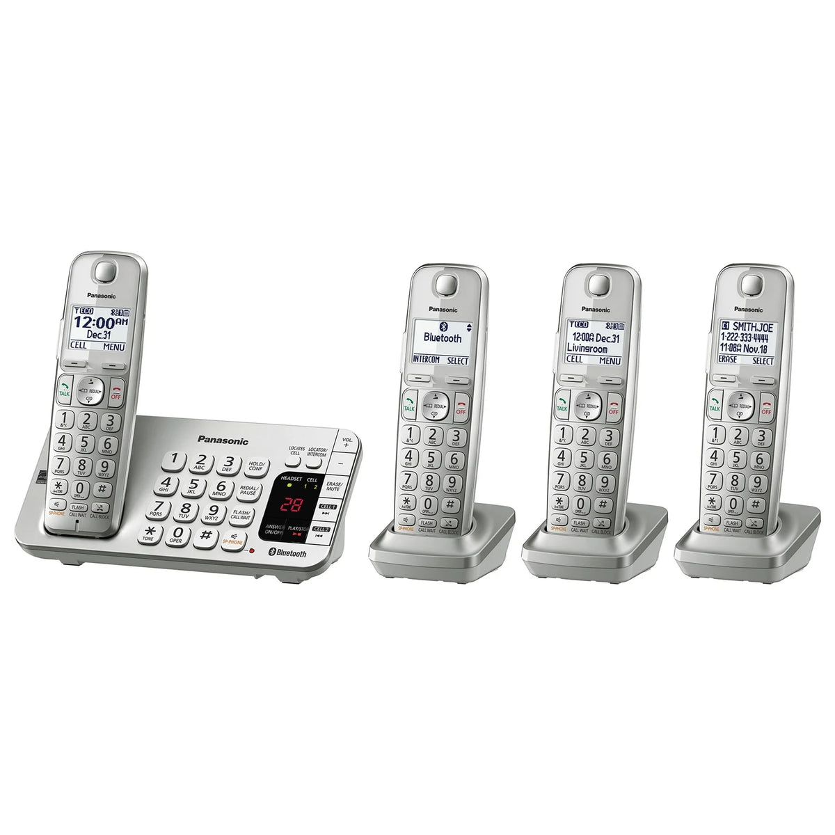 Cordless Phone System 4-Handset S2841