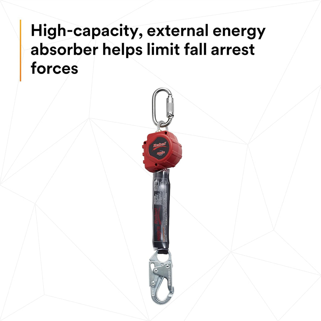 Self Retracting Lifeline with Steel Snap Hook and Carabiner C212733