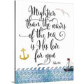 Textual Art Canvas 30x22 H x 24x22 W R60271