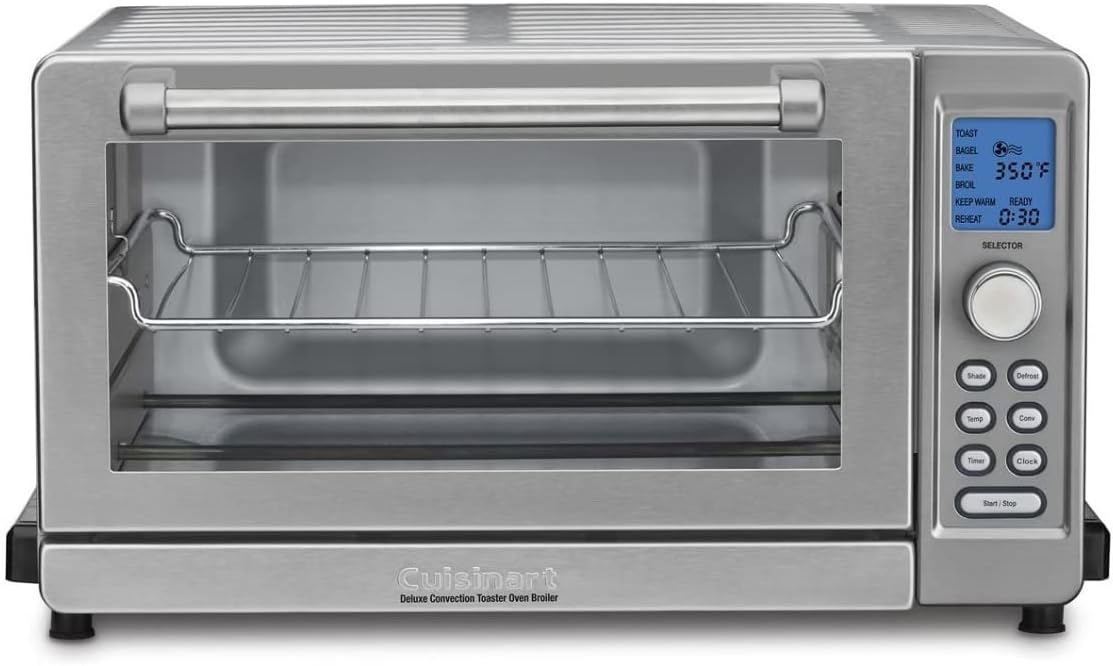 Brushed Stainless Convection Toaster Oven Broiler L6569