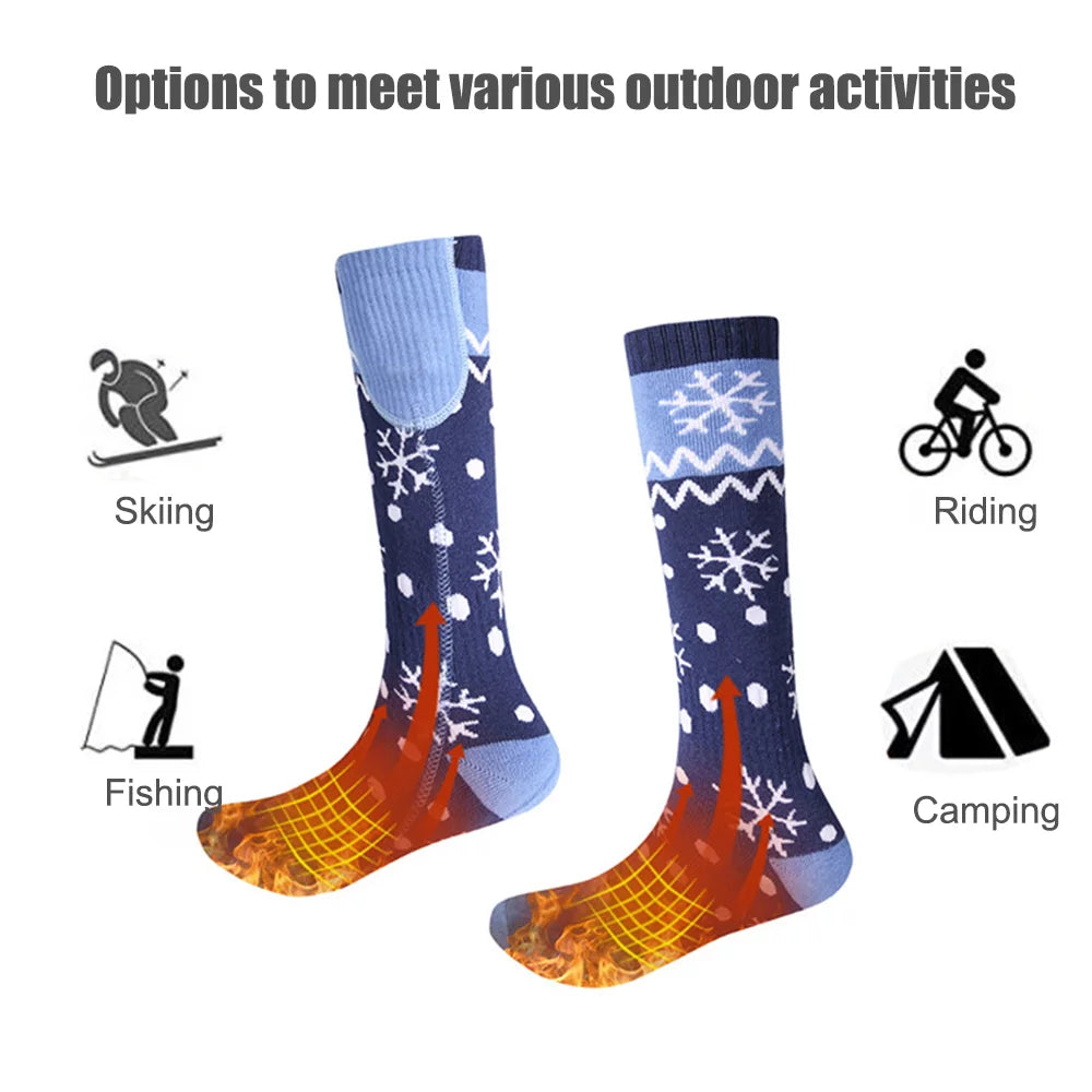 5000mAh Rechargeable Heated Socks I858762