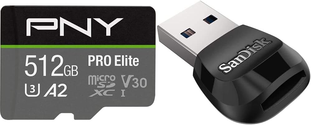 512GB Class 10 U3 V30 microSDXC Flash Memory Card O3572
