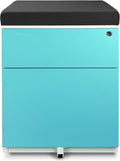 3-Drawer Metal Mobile File Cabinet with Lock P8170